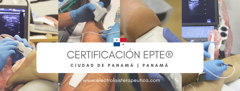 Certificaciones electrolisis percutánea Panamá