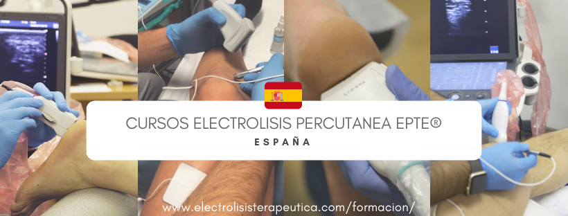 Curso Electrolisis Percutánea España 2019