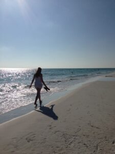 caminar por la playa, consejos EPTE