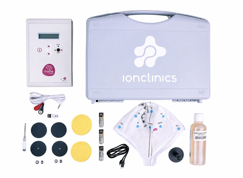 kit de estimulación transcraneal por corriente directa en casa